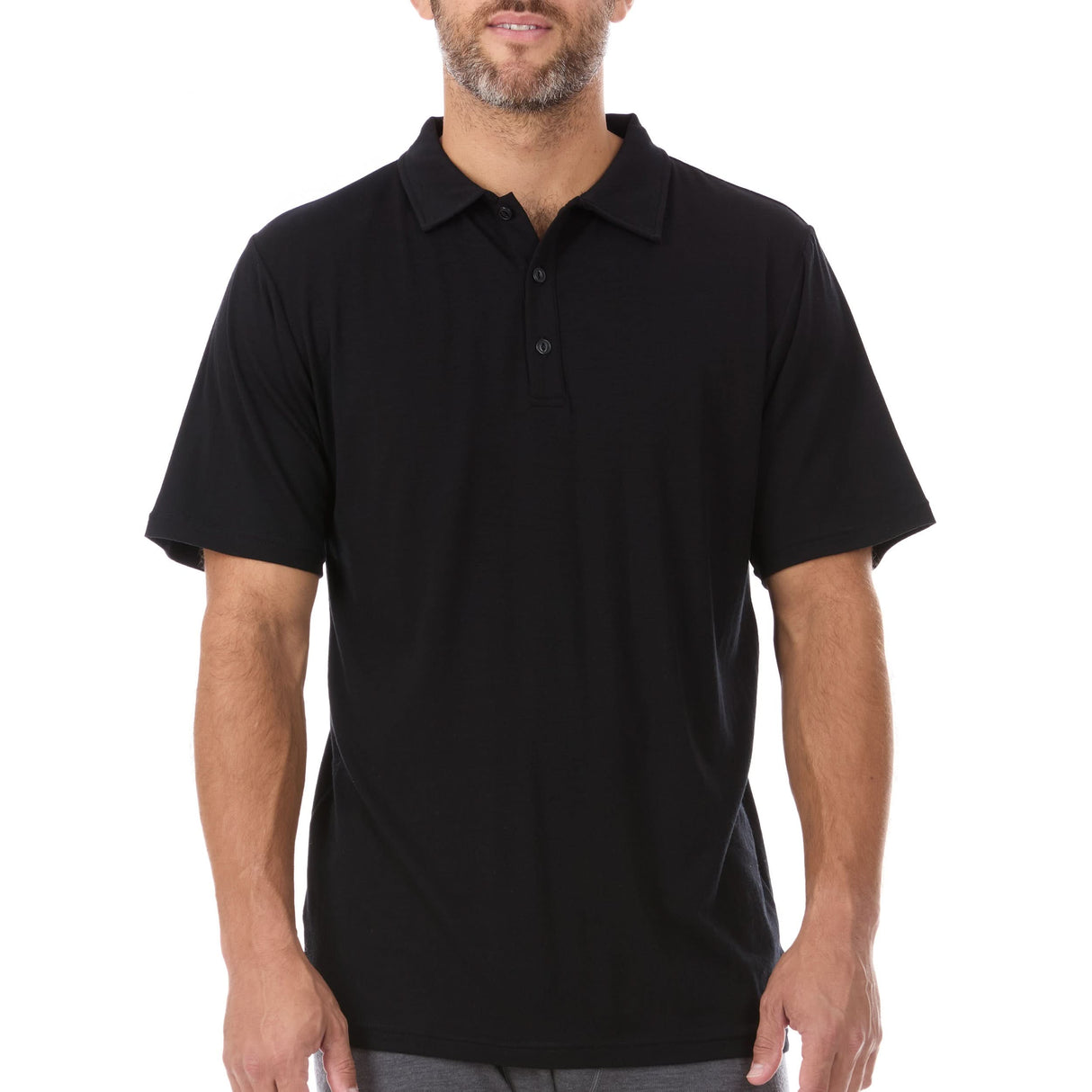 Microweight - Men's Wool Polo Woolverino