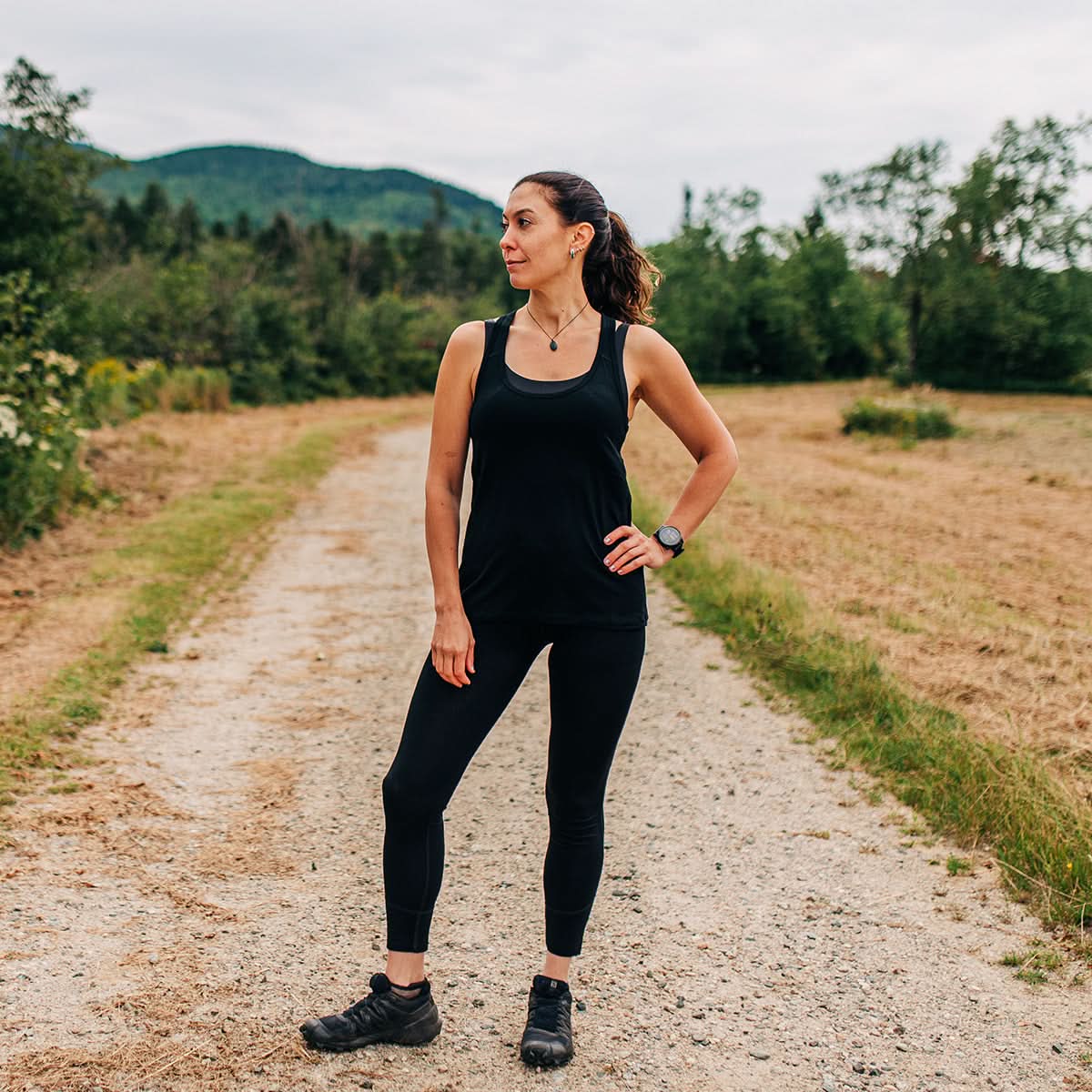 Microweight - Women's Wool Racerback Tank Top Woolverino