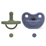Round Shape Silicone Pacifiers (Set of 2)