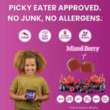 Kids Prebiotic & Probiotic Gummies, Mixed Berry (120 ct)