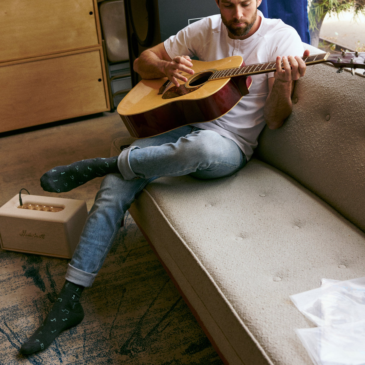 Socks that Support Music