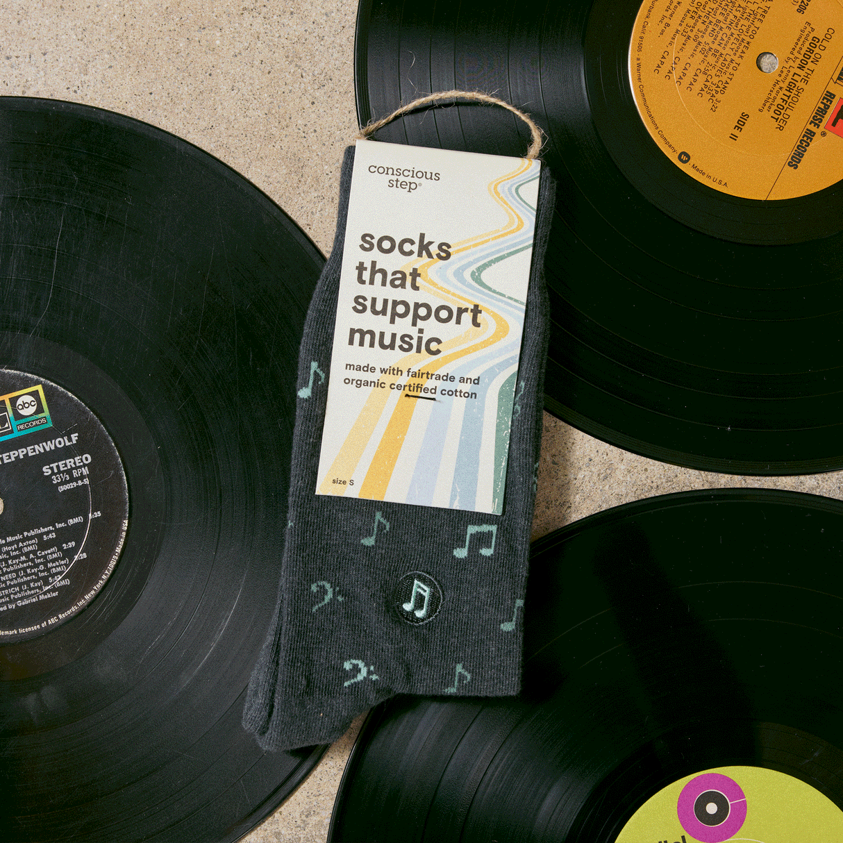 Socks that Support Music