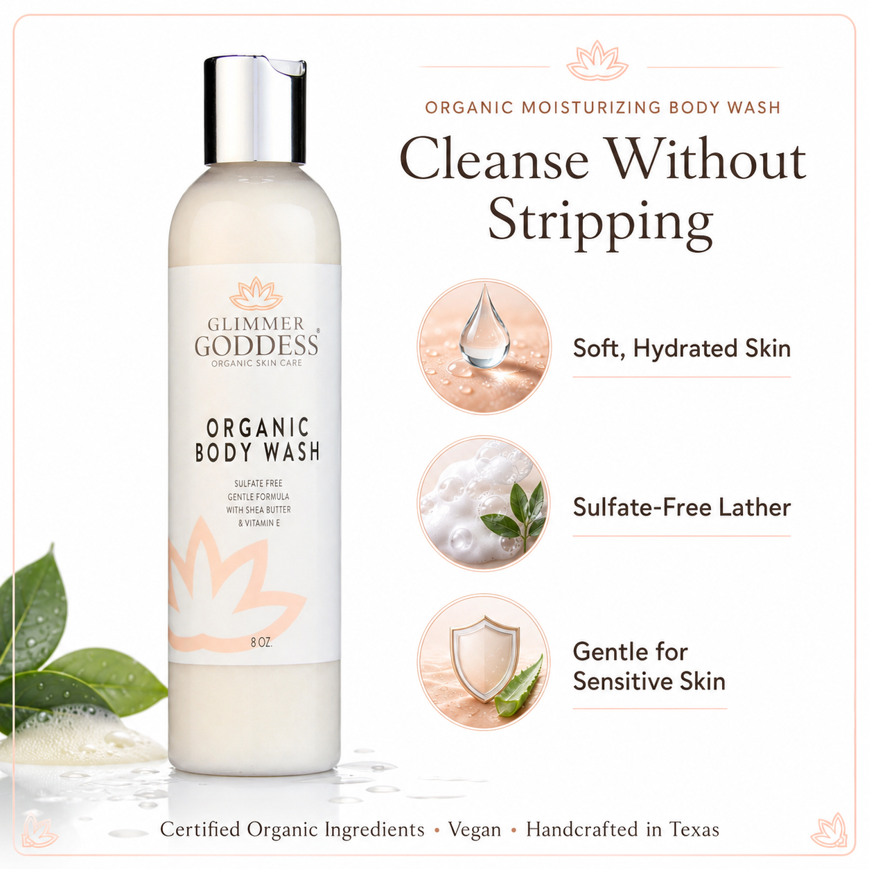 Organic Moisturizing Body Wash