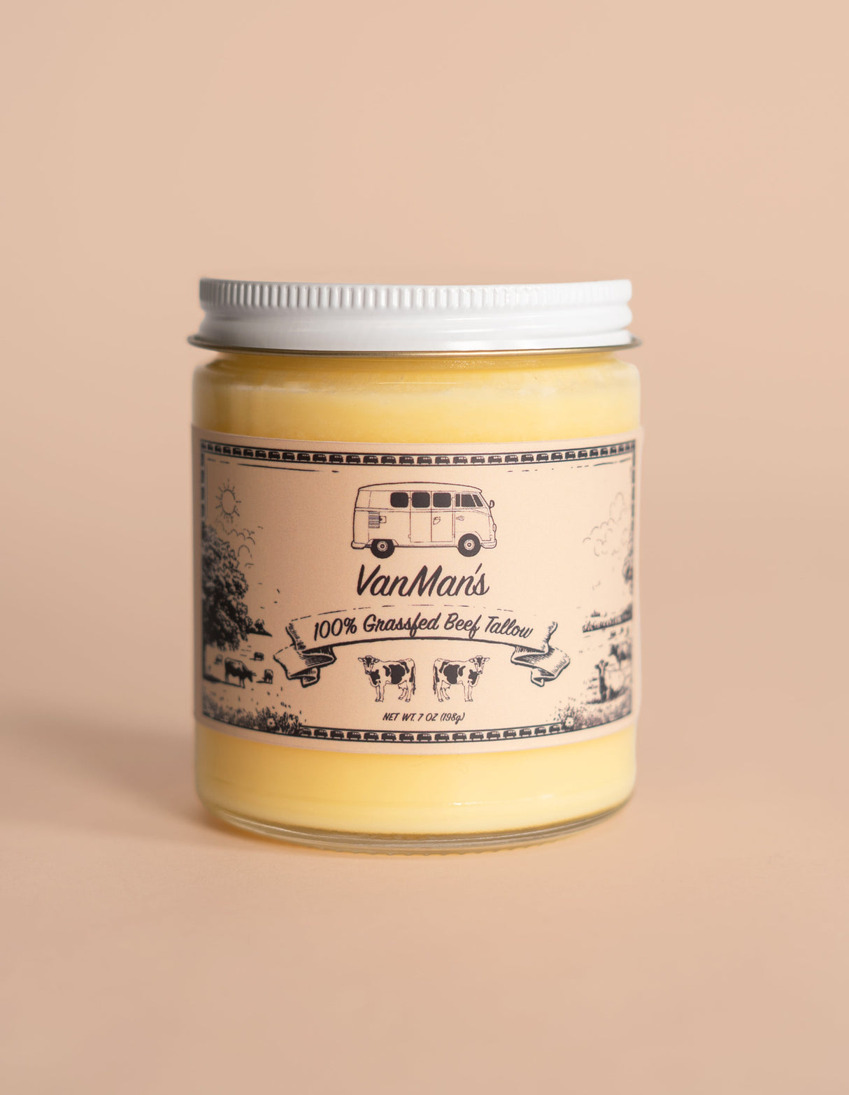 *New* VanMan's Cooking Tallow - 9 oz
