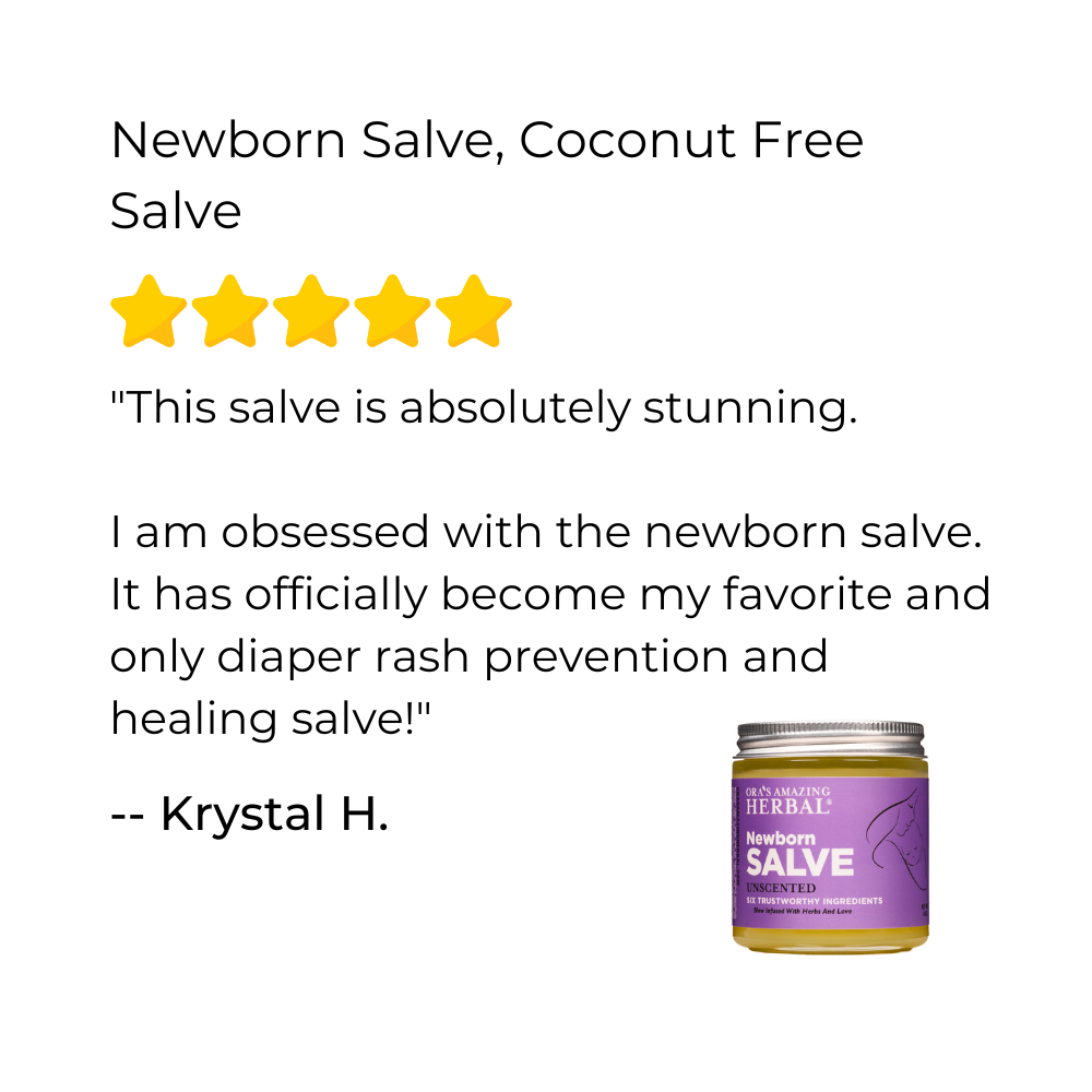 Newborn Salve, Calendula Ointment For Babies