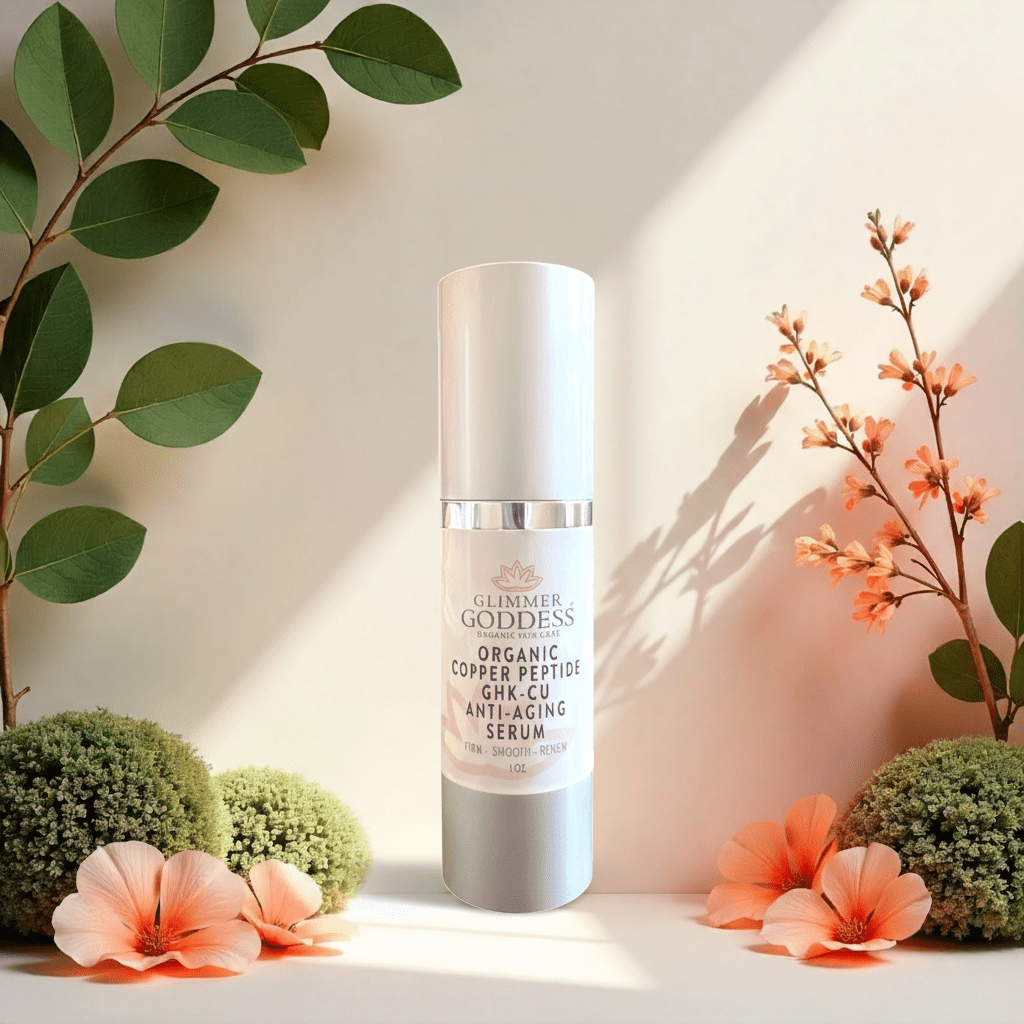 Organic Copper Peptide Anti-Aging Serum – GHK-Cu, Argireline®, Matrixyl 3000, Hyaluronic Acid – Wrinkle Repair