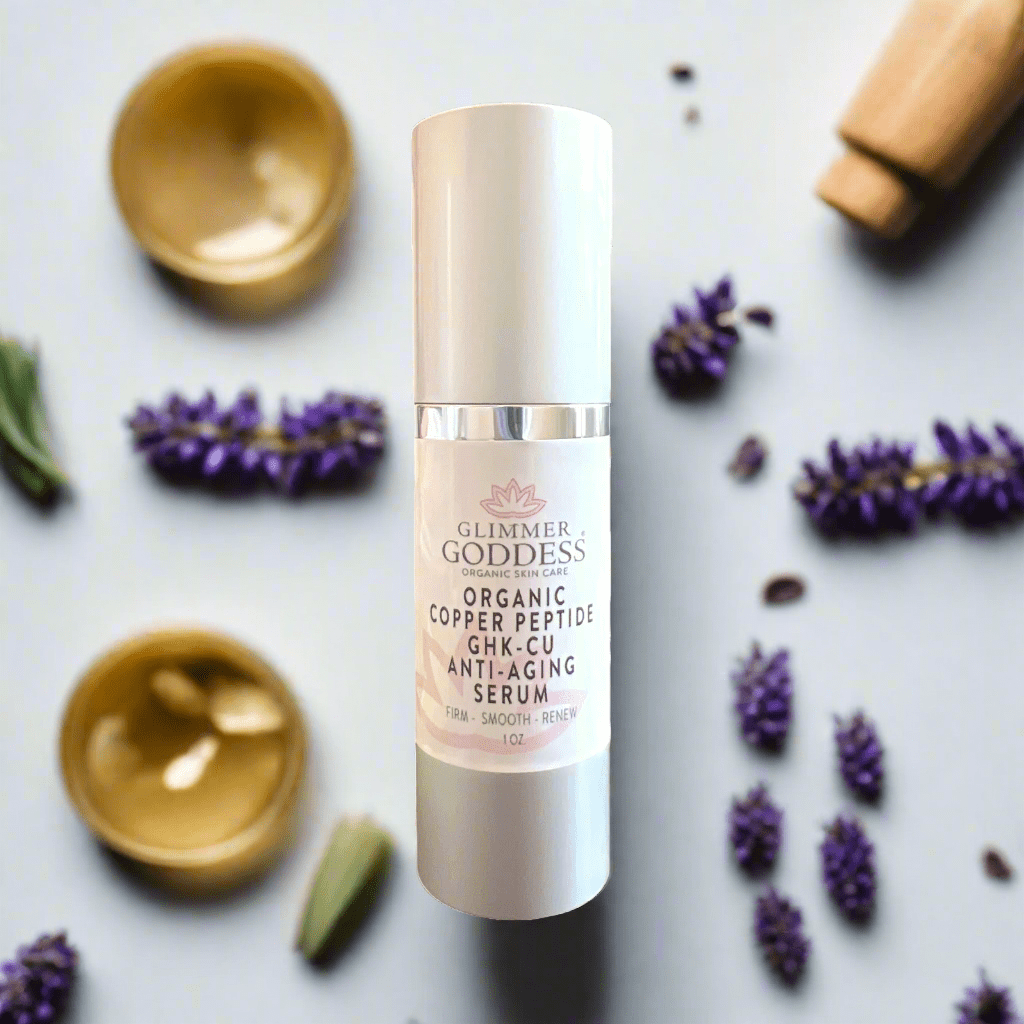 Organic Copper Peptide Anti-Aging Serum – GHK-Cu, Argireline®, Matrixyl 3000, Hyaluronic Acid – Wrinkle Repair