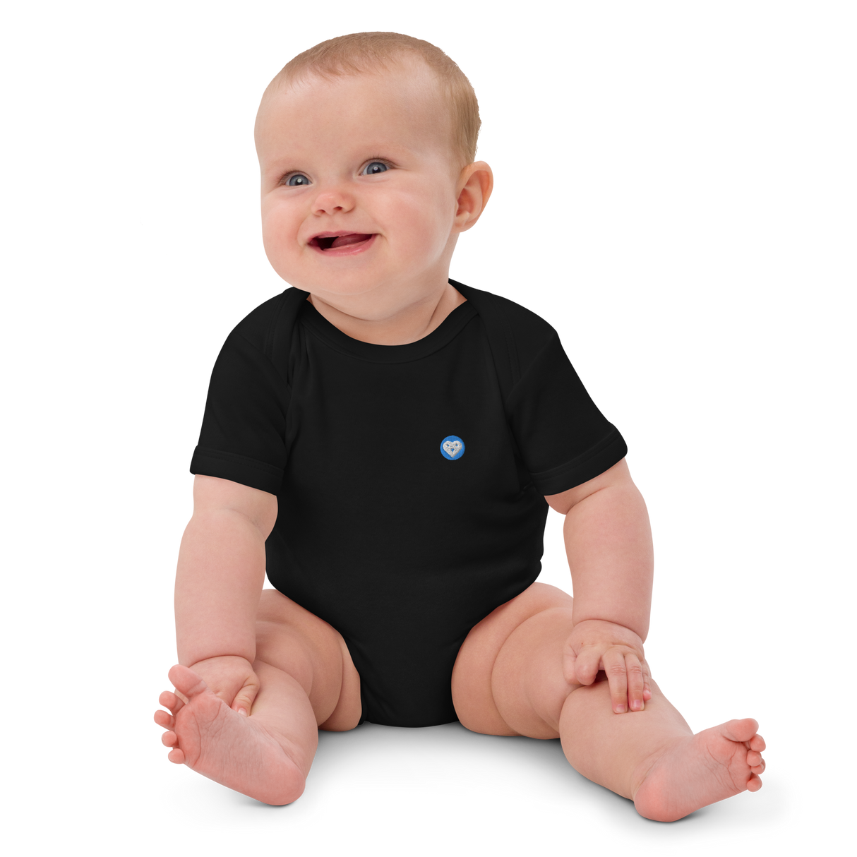Organic Cotton Baby Short Sleeve Onesie