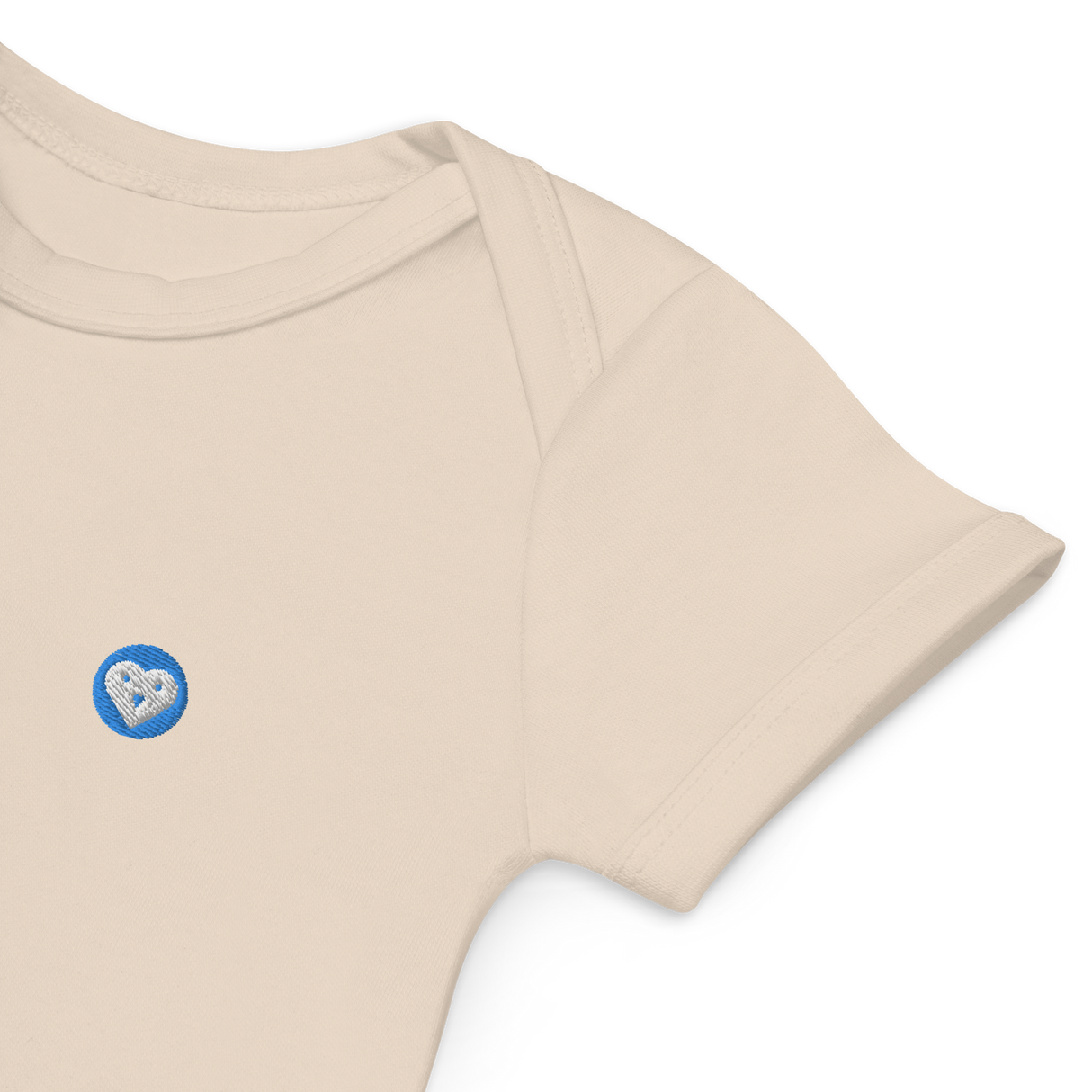 Organic Cotton Baby Short Sleeve Onesie