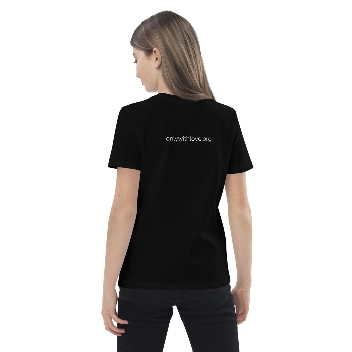 Organic Cotton Kids Lead with LOVE T-Shirt