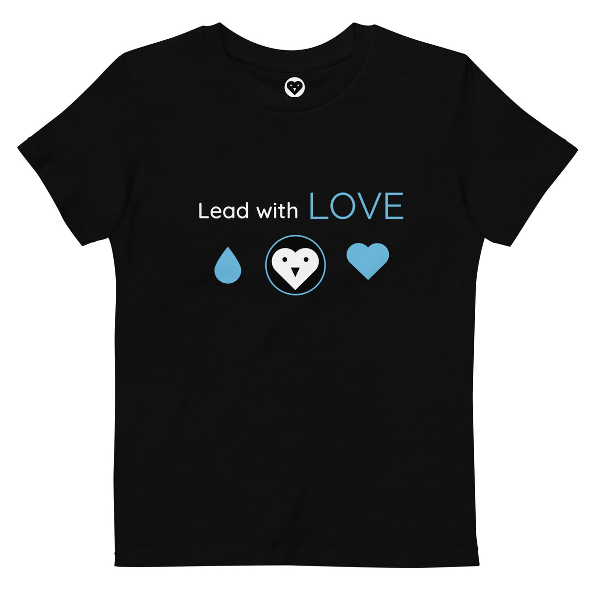 Organic Cotton Kids Lead with LOVE T-Shirt