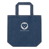 Organic Denim Beach Bag