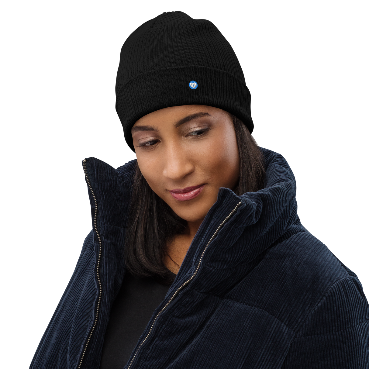 Organic Ribbed Beanie