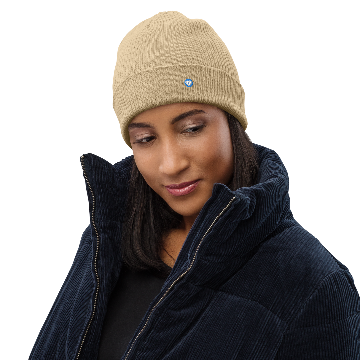 Organic Ribbed Beanie
