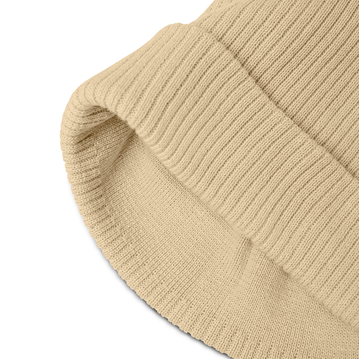 Organic Ribbed Beanie