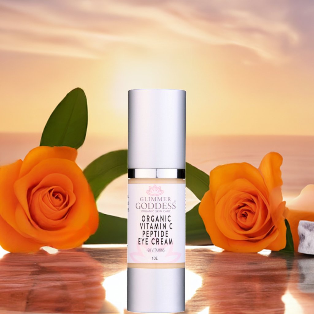 Organic Vitamin C Eye Serum For Dark Circles, Puffiness & Under-Eye Bags