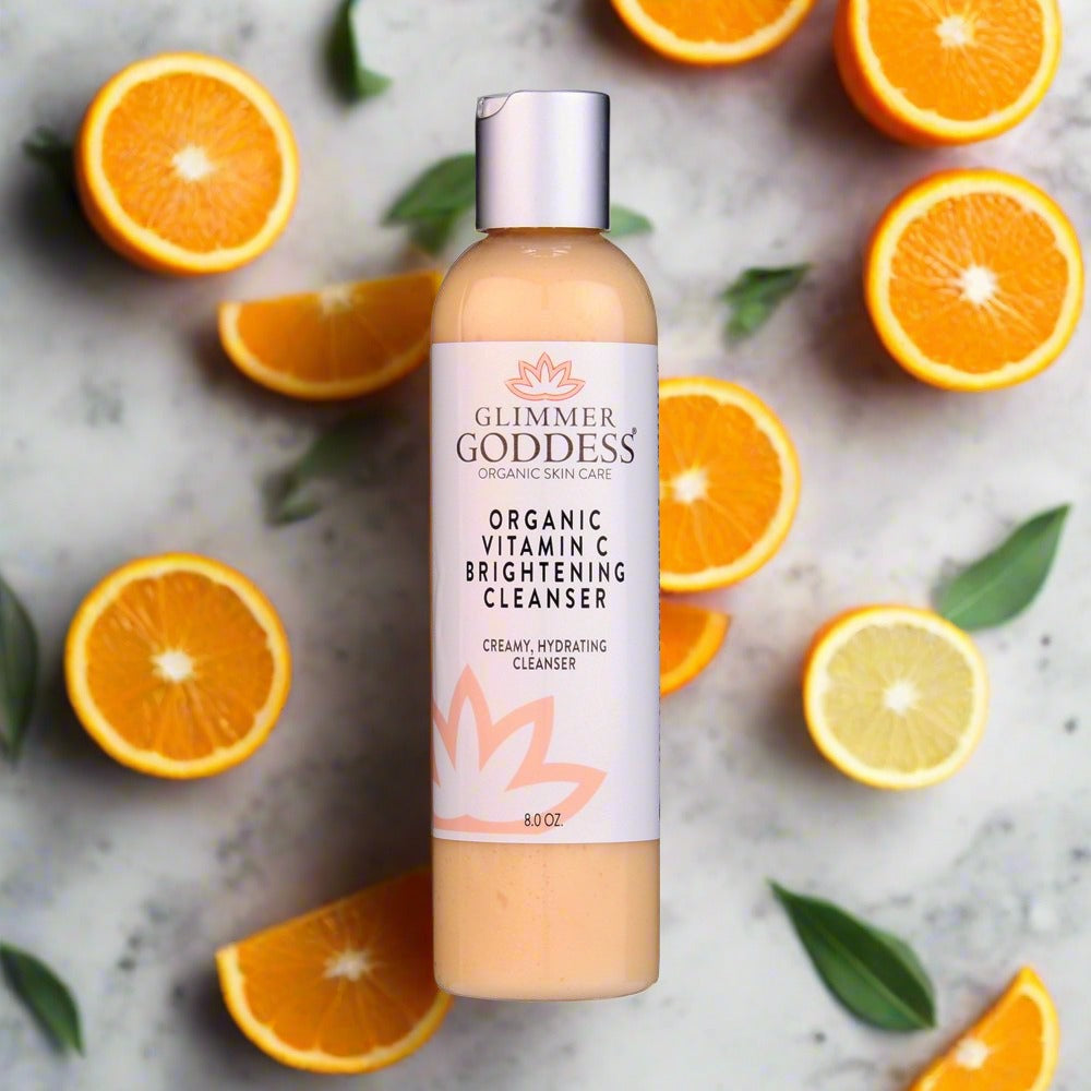 Organic Vitamin C Skin Brightening Cleanser 8 oz.
