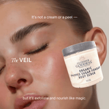 Organic Whipped Sugar Fondant Exfoliating Body Scrub - Crepey Skin Treatment
