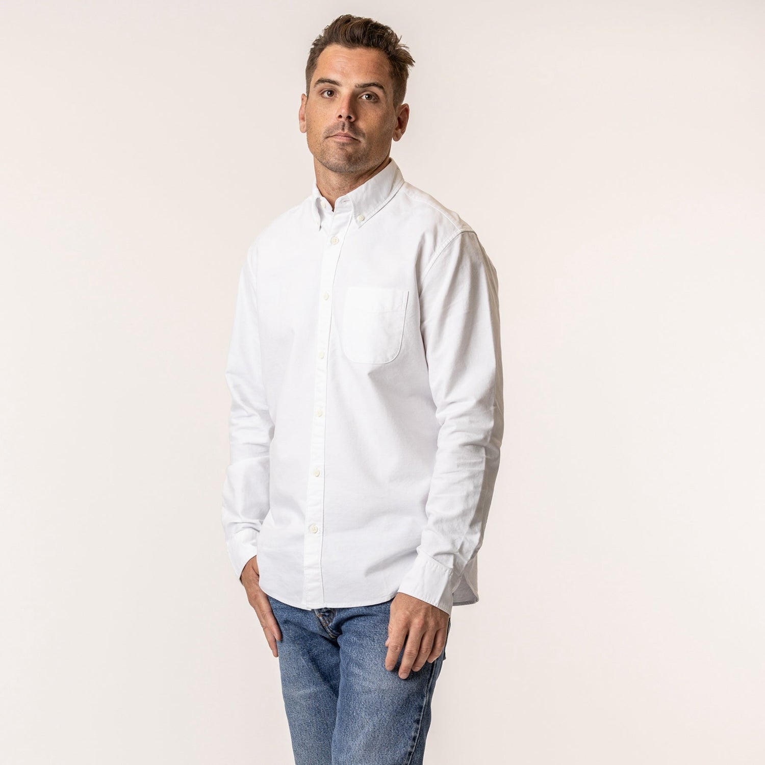Organic Cotton Oxford Shirt