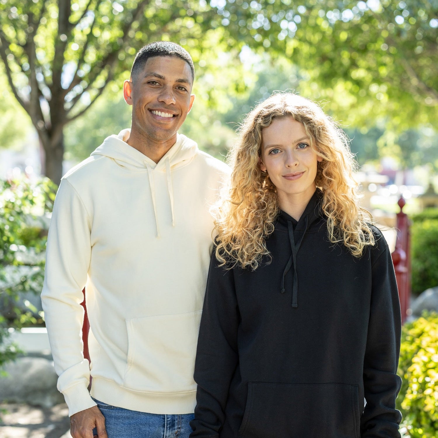 Unisex Organic Cotton Pullover Hoodies