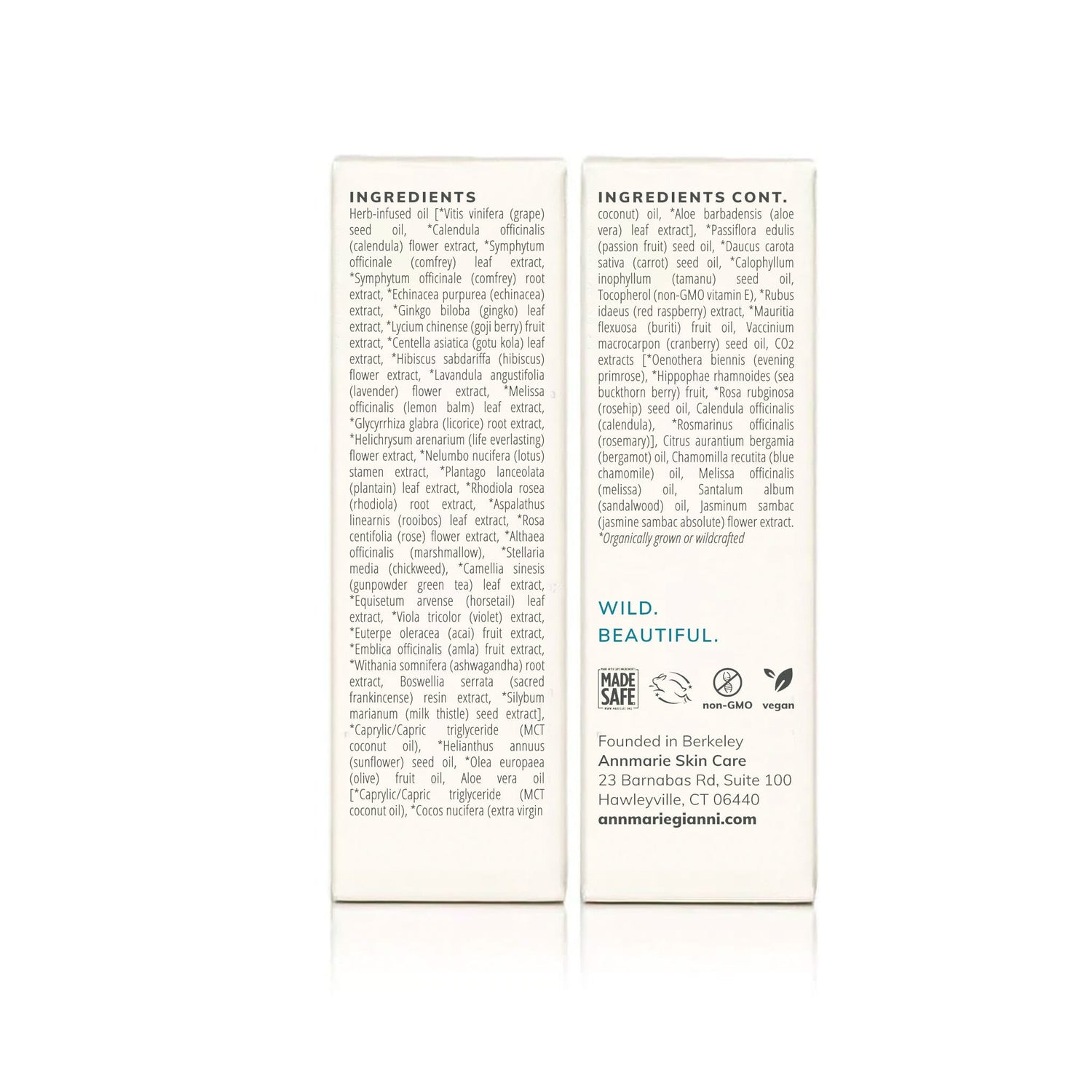 Herbal Facial Oil for Normal & Combination Skin (15ml)- Collective