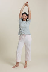 Bamboo Pajama Cropped Pants