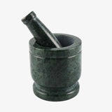 Primrose Green Marble Mortar & Pestle