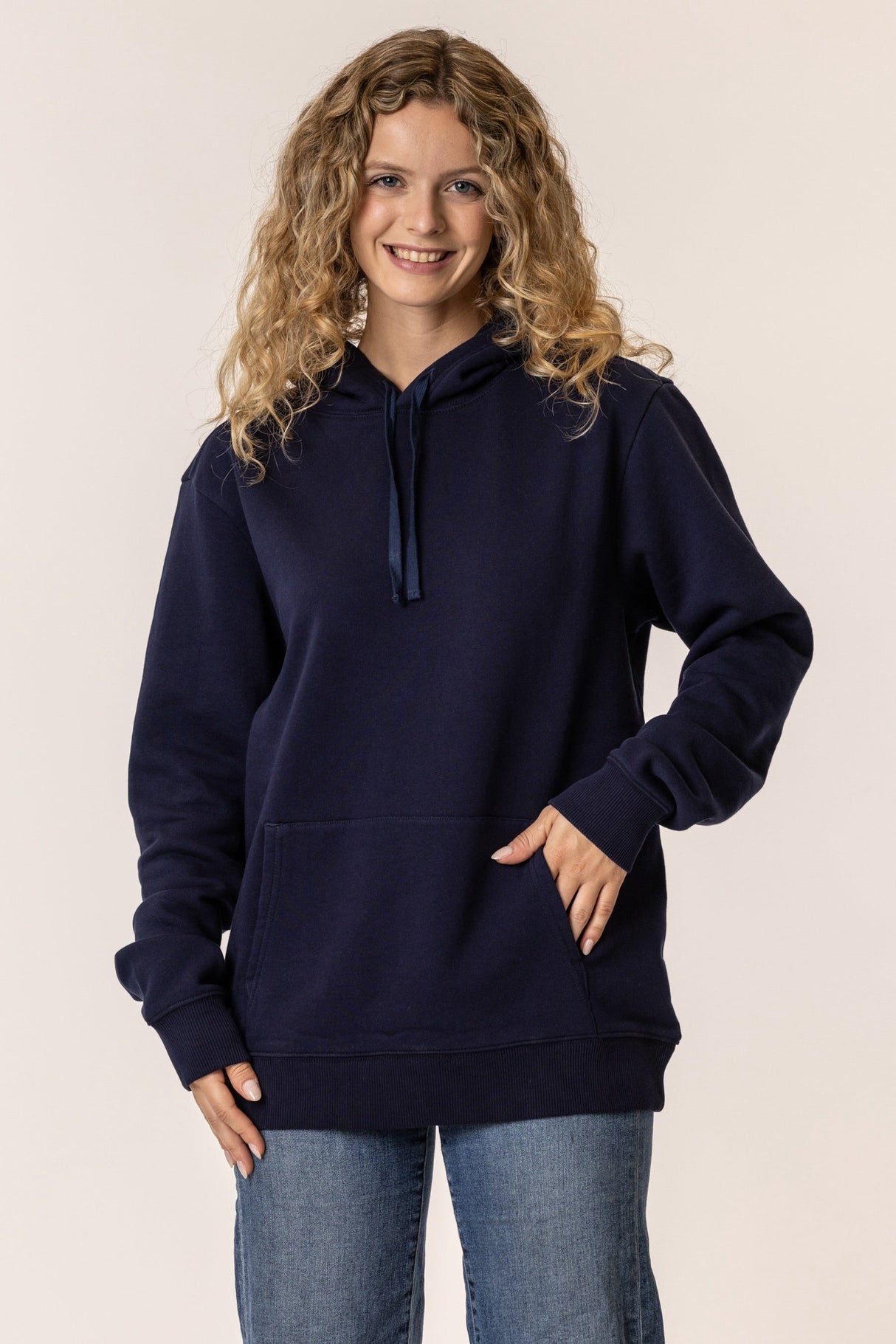 Unisex Organic Cotton Pullover Hoodies