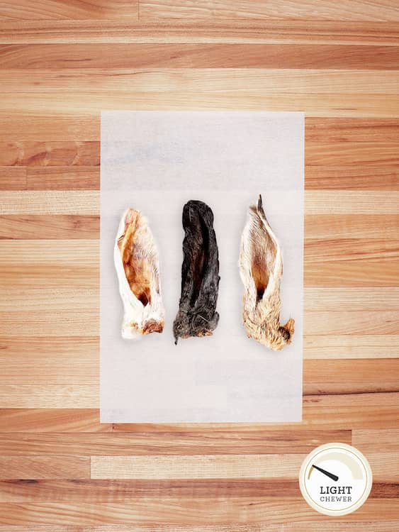 Rabbit Chews & Hides (Hairy)