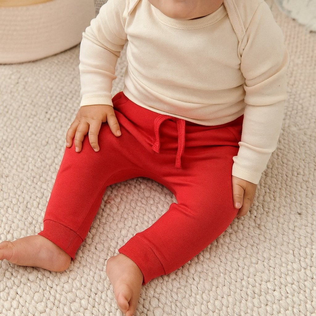 lounge pants | scarlet red