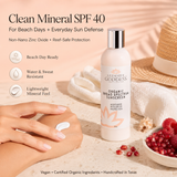Organic Reef-Safe Sunscreen - Broad Spectrum SPF 40