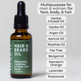 Refresh, Beard and Hair Oil
