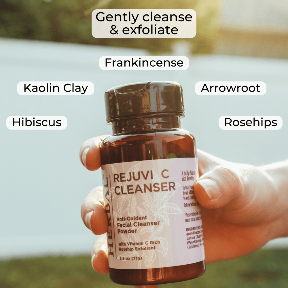Rejuvi C Cleanser, Facial Cleansing Powder