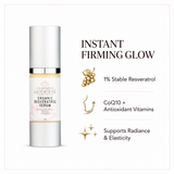 Organic Resveratrol Instant Firming Serum - Visibly Smooths Fine Lines