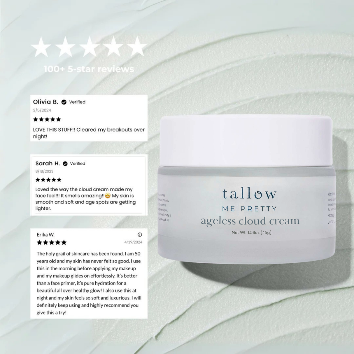 Ageless Cloud Cream - 3pk