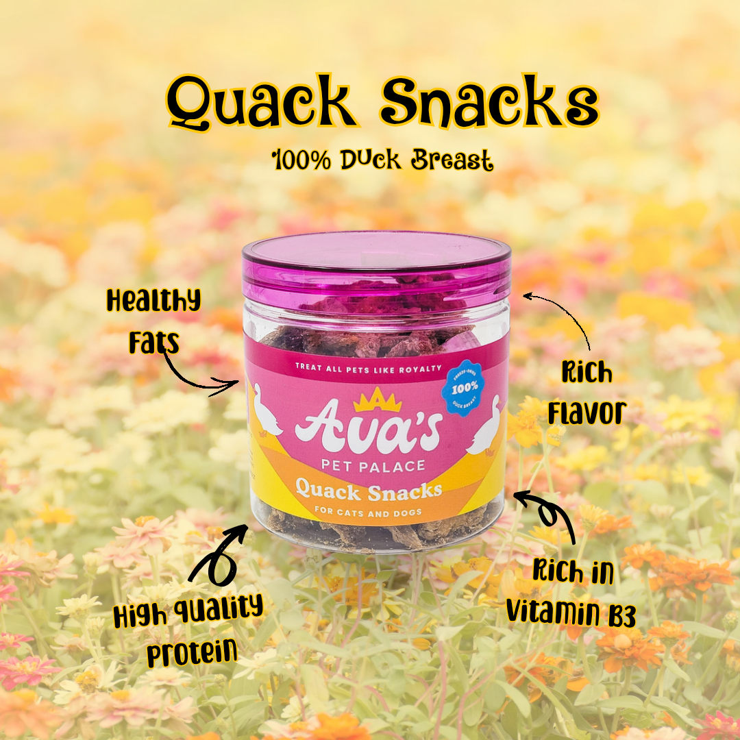 Freeze Dried Duck Breast - Quack Snacks