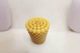 Bubbly Beeswax Candle