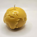 Earth Globe Beeswax Candle – 6.9 oz