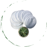 Reusable Facial Rounds Pads (5pcs)