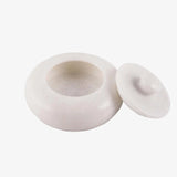 Salero Marble Salt Cellar with Lid