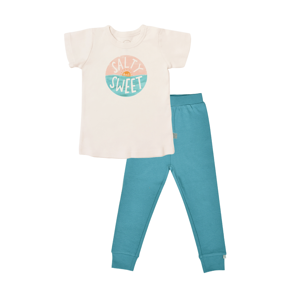 short sleeve pajama set | salty but sweet