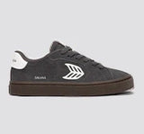 SALVAS Suede Magnet Grey Warm White Logo