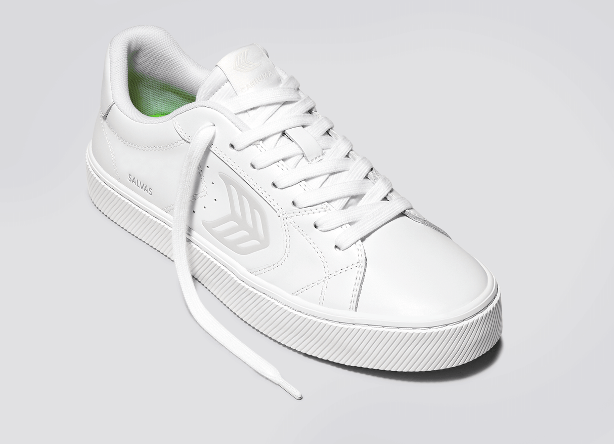 SALVAS Leather White