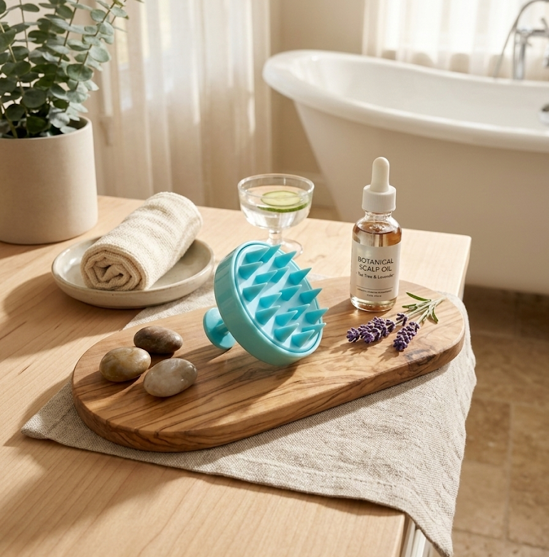2-Pack Scalp Scrubber & Hair Growth Massager