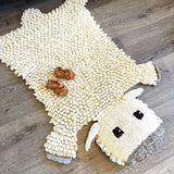 Organic Wool Play Mat + Nursery Rug  | Sheep