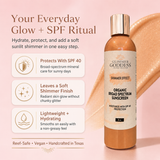 Goddess Glow Shimmer Suntan Lotion SPF 40 – Reef-Safe Radiance