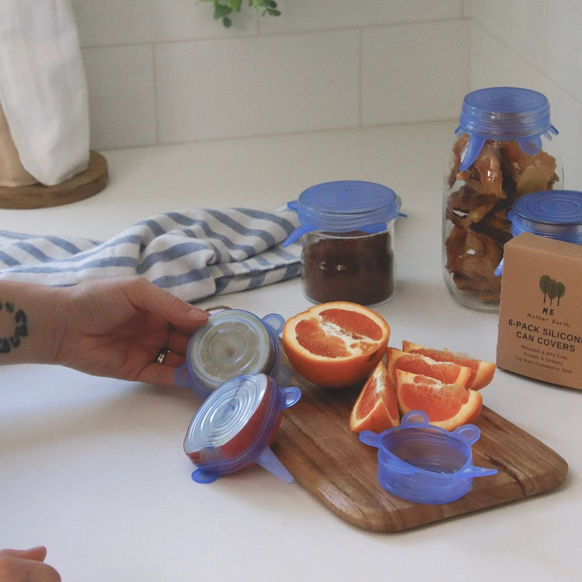 Silicone Can Covers 6 - Pack