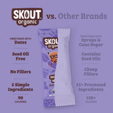 Skout Organic Chocolate Brownie Kids Bar