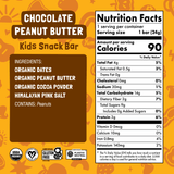 Skout Organic Chocolate Peanut Butter Kids Bar