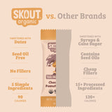 Skout Organic Chocolate Peanut Butter Kids Bar